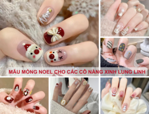 Tuyển tập 301+ mẫu móng Noel xinh lung linh đón Giáng sinh