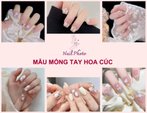 TOP 85+ Mẫu móng tay hoa cúc nhẹ nhàng, tinh tế trendy nhất