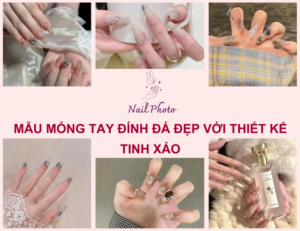 99+ Mẫu móng tay đính đá đẹp, sang trọng phù hợp mọi tone da