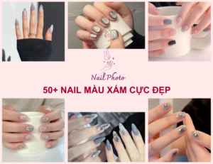 Gợi ý 85 mẫu nail màu xám xi măng sang xịn mịn xu hướng 2025