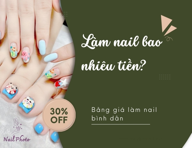 bảng giá làm nail bình dân