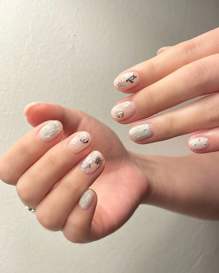 mẫu nail cho học sinh cấp 2 tuyển chọn 5