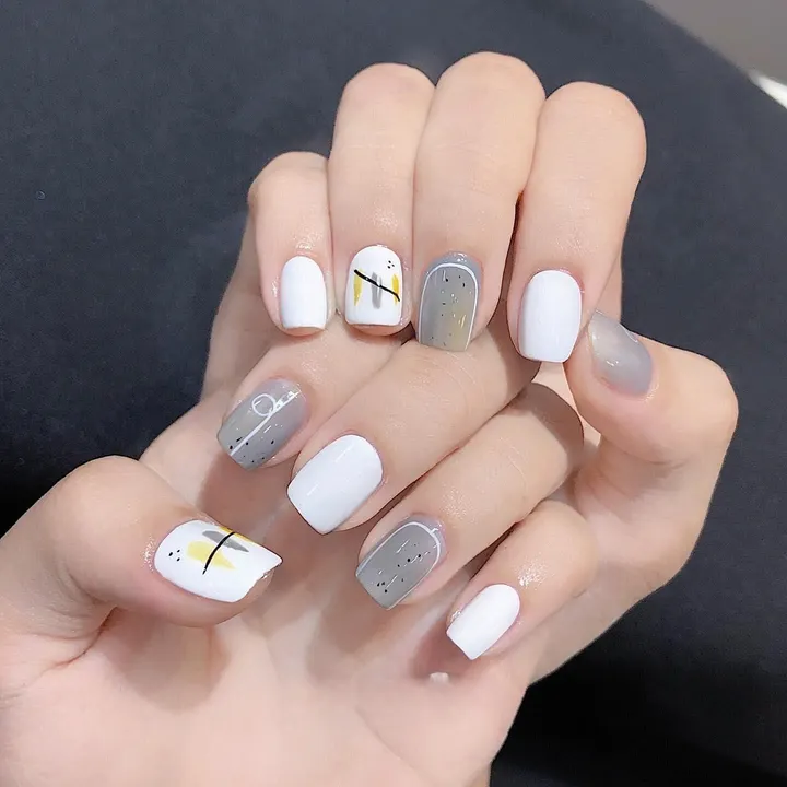 mẫu nail cho học sinh cấp 2 tuyển chọn 3