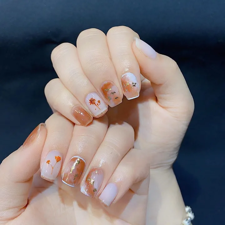 mẫu nail cho học sinh cấp 2 nhẹ nhàng 4