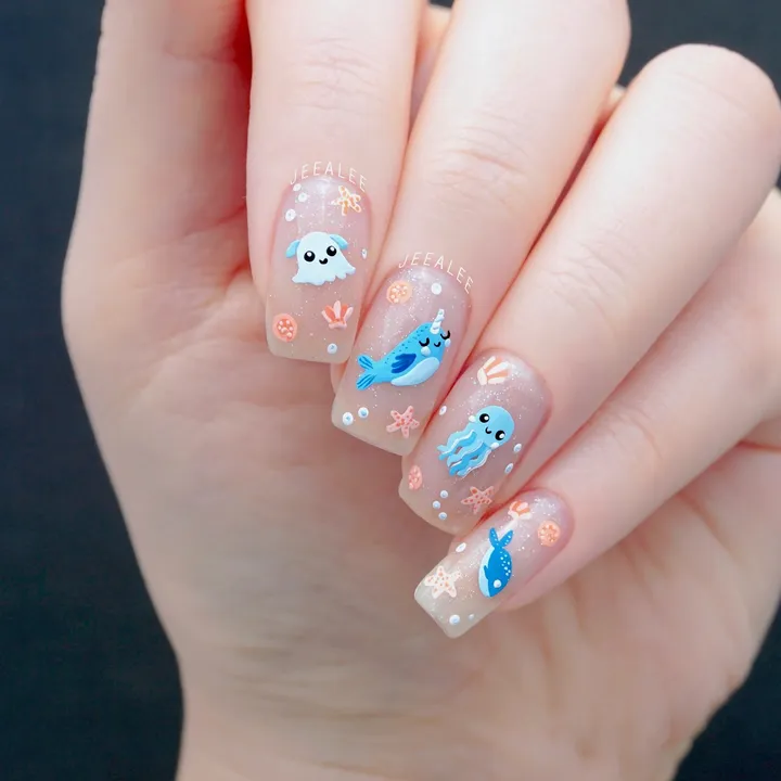 nail tay cute 9