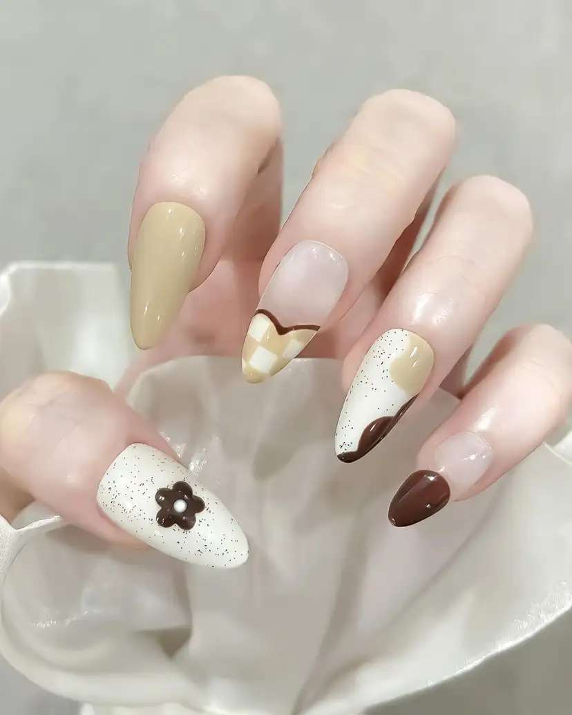 mẫu nail box đơn giản tươi trẻ và rạng rỡ