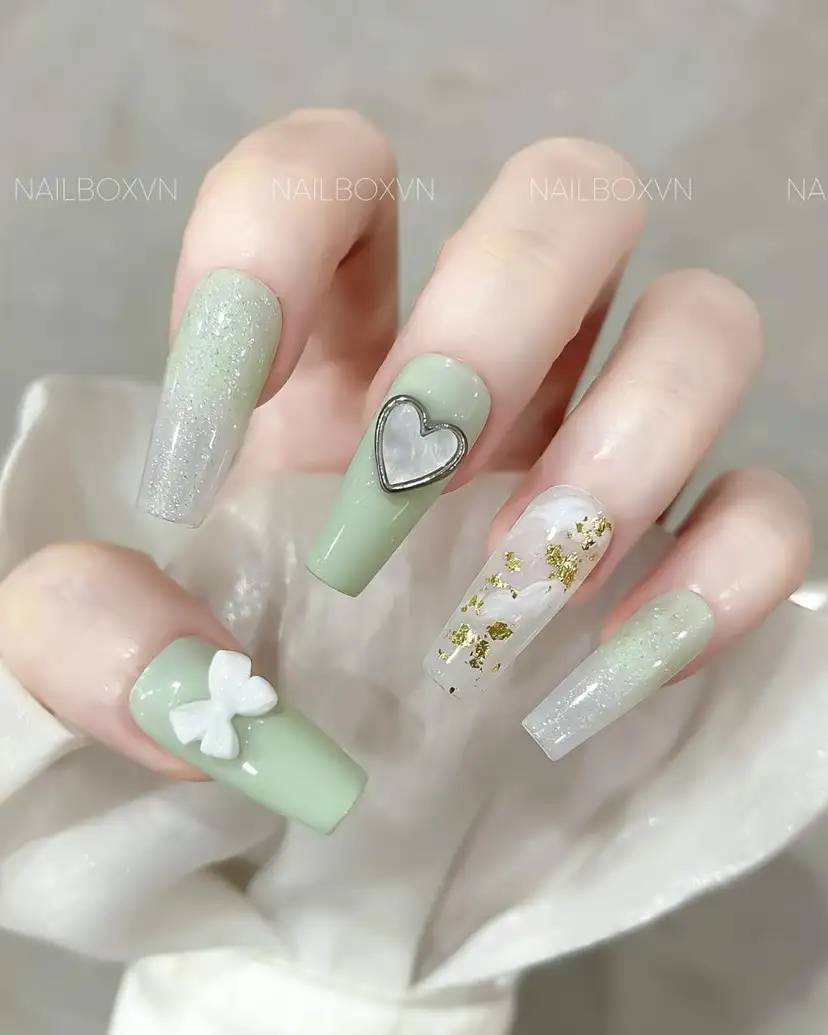 mẫu nail box đẹp độc đáo