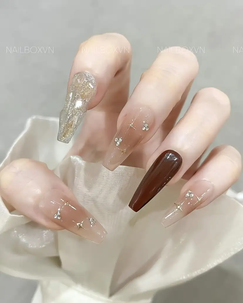 những mẫu nail box đẹp xinh xắn