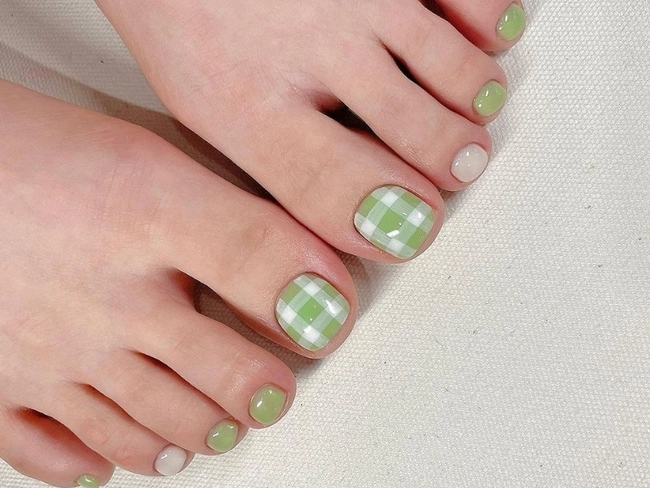 nail chân kẻ đẹp