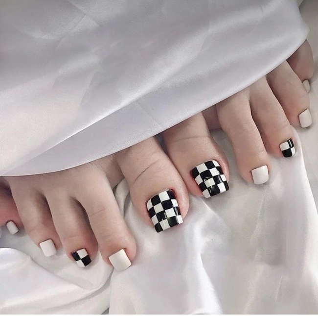 nail chân kẻ đẹp đáng yêu