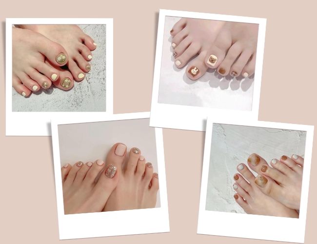 Tổng hợp 111+ mẫu nail chân cho da ngăm giúp sáng da, tôn da