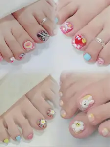 199+ Mẫu Nail Chân Cute, Nail Chân Dễ Thương Hot Trend Nhất