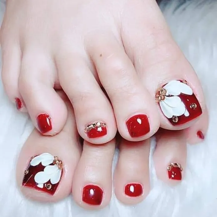 mẫu nail tết xinh 2