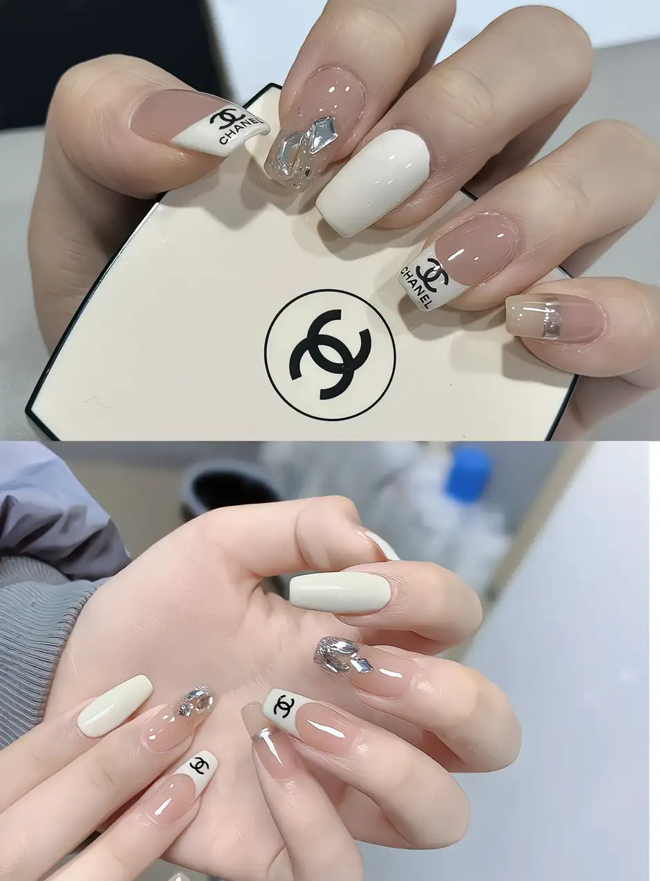 nail tay chanel sang trọng