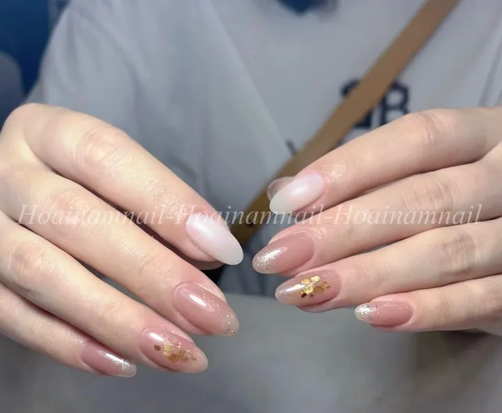 mẫu nail cho học sinh cấp 2 nhẹ nhàng 2