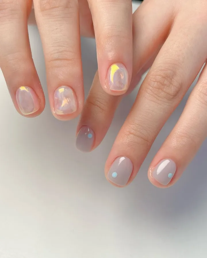 chia sẻ các mẫu nail cho học sinh cấp 2 đơn giản