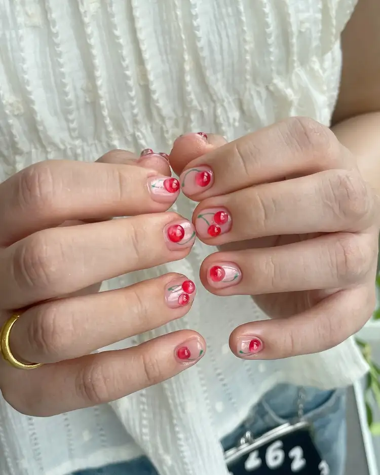 mẫu nail cho tay thô thon gọn và thanh lịch