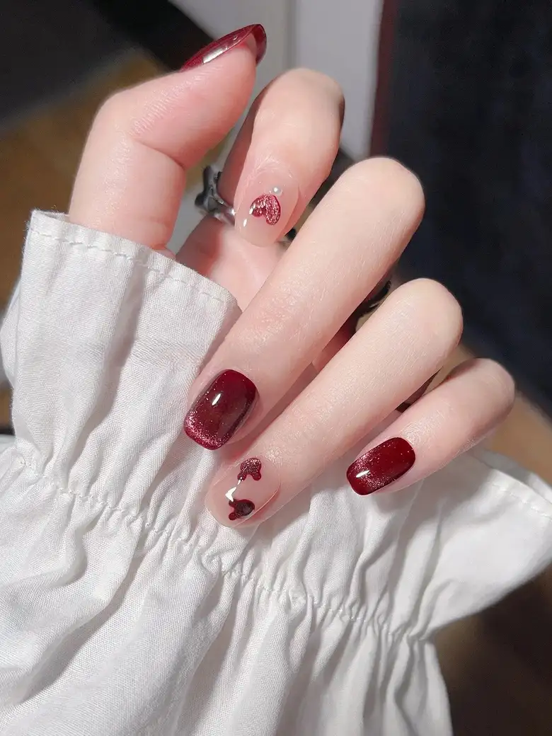 mẫu nail chuột mickey vui tươi