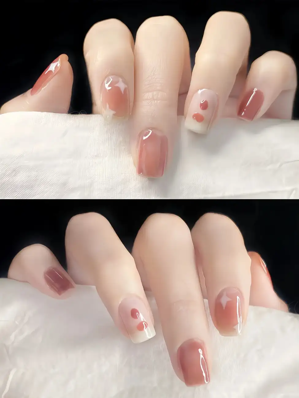 mẫu nail đơn giản cá tính ấn tượng