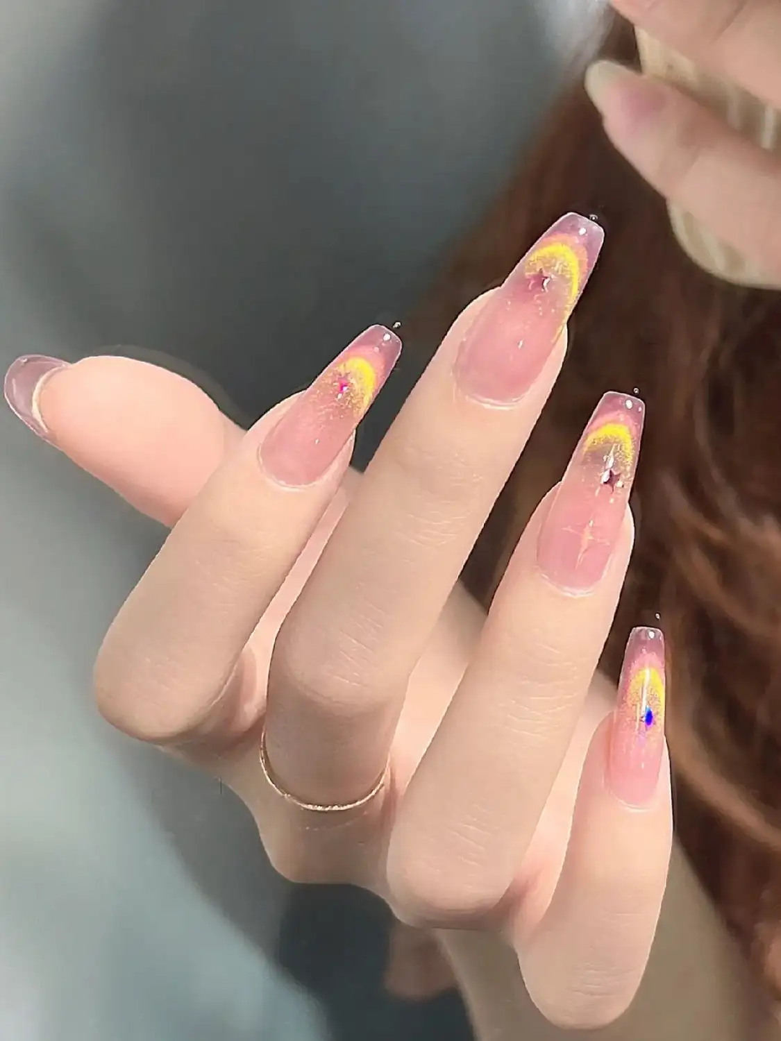 nail kim tuyến đáng yêu và nữ tính