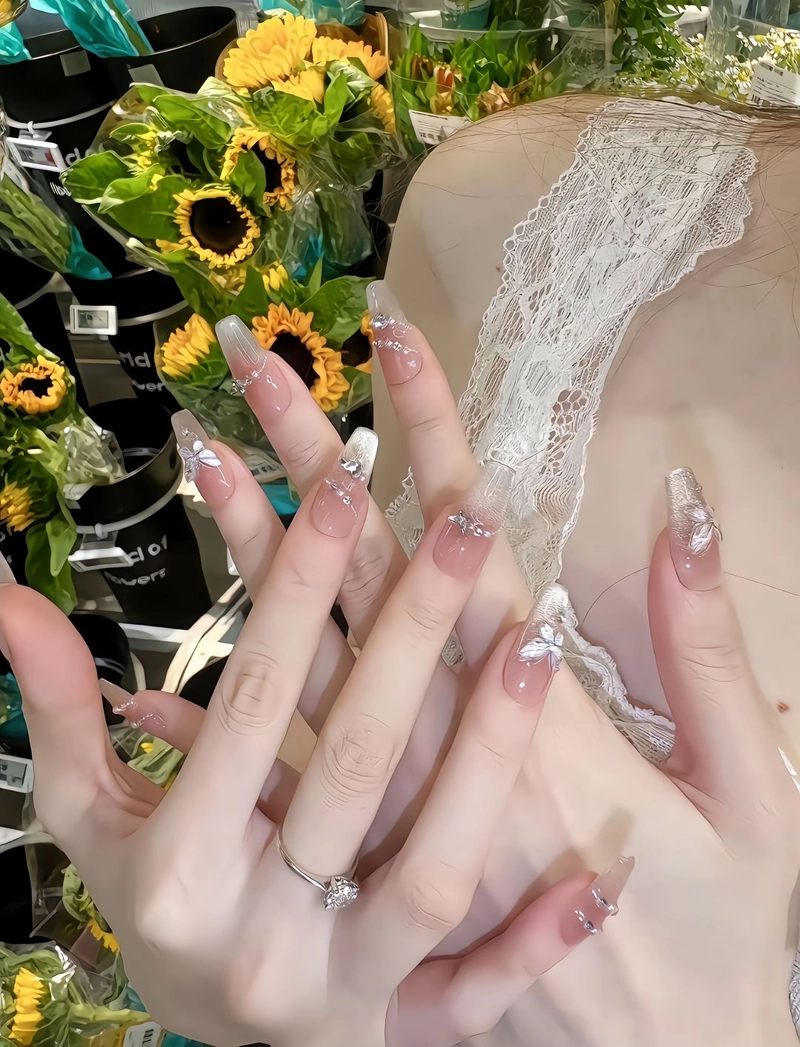 mẫu nail màu pastel đẹp