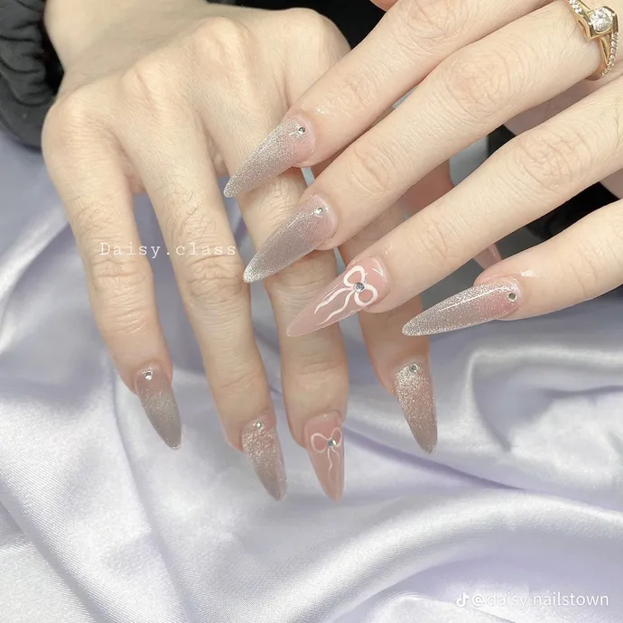 mẫu nail tay xinh dễ thương 4