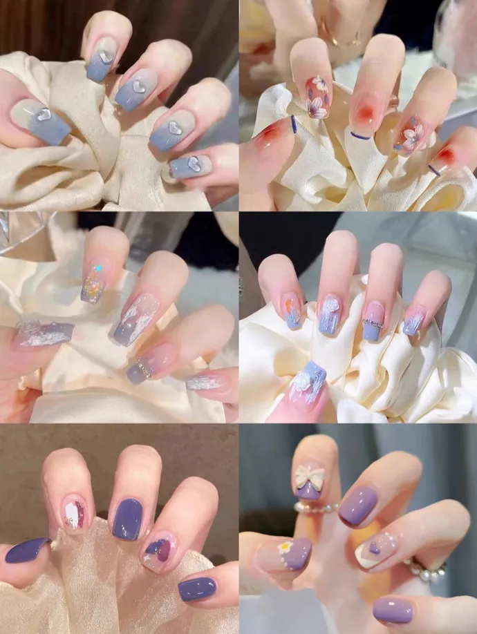 tổng hợp những màu nail làm sáng da tay 4