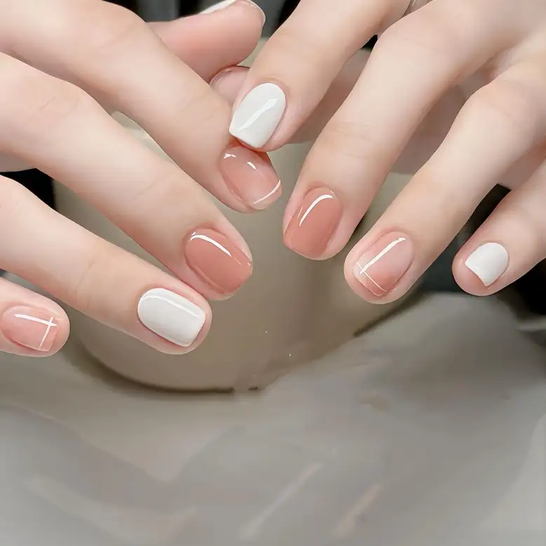 mẫu nail móng tay vuông thanh lịch và hiện đại