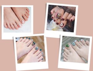 Xem ngay 56+ mẫu vẽ hoa móng chân đẹp, ấn tượng HOT trend