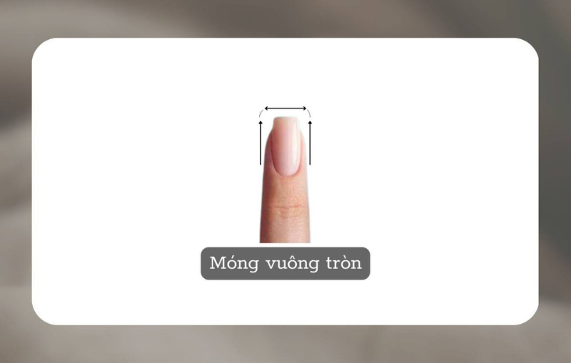 Móng vuông tròn