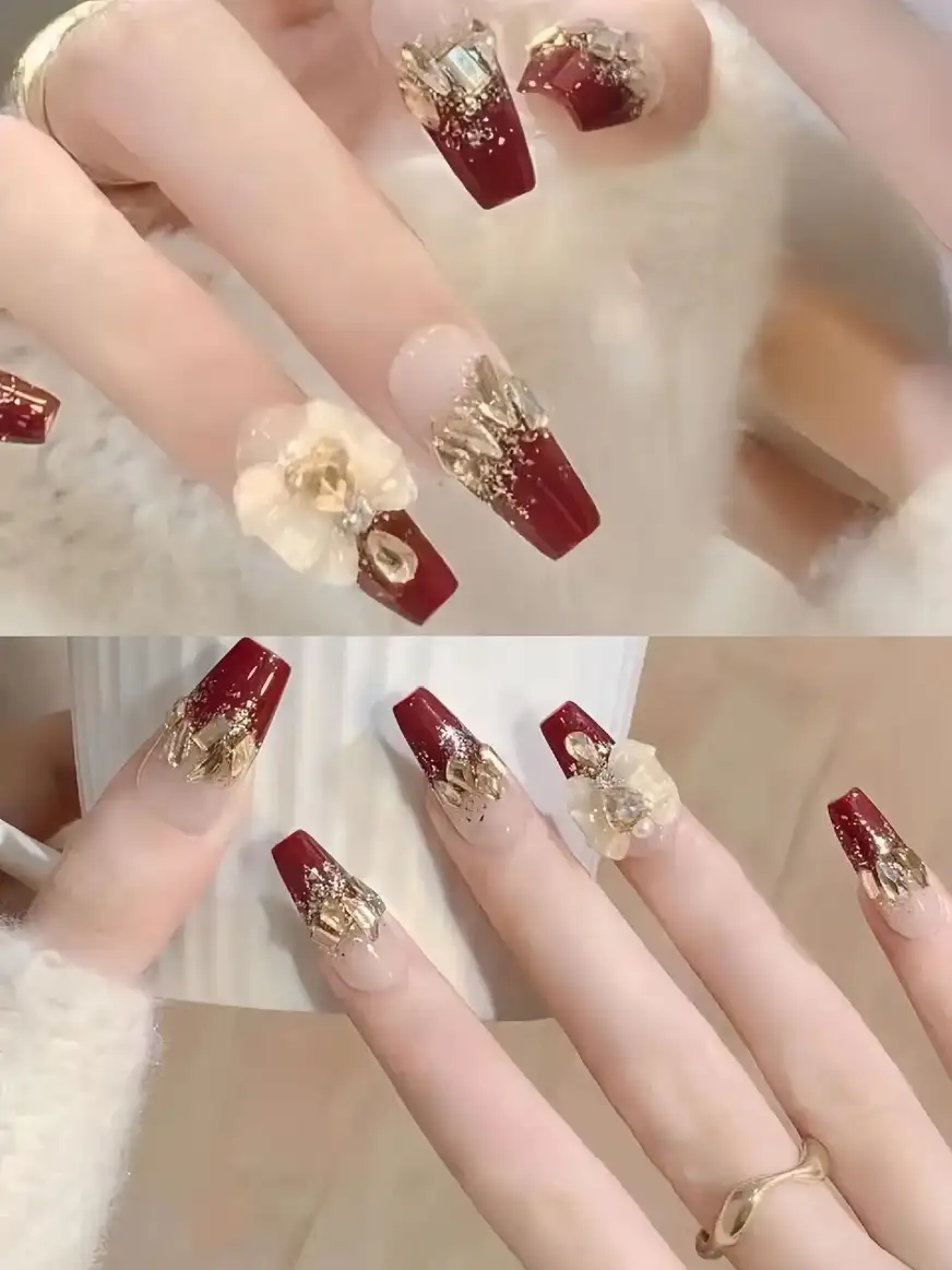 nail tết xinh quý phái