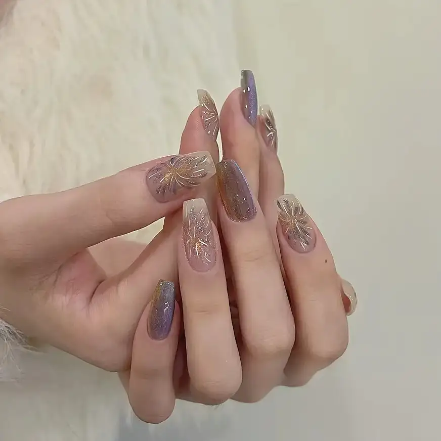 nail xinh đón tết độc đáo