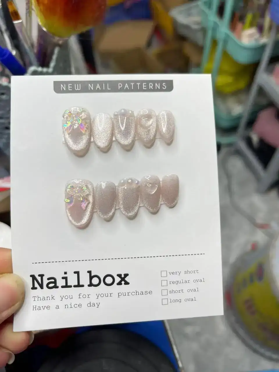 nail box mắt mèo tinh tế