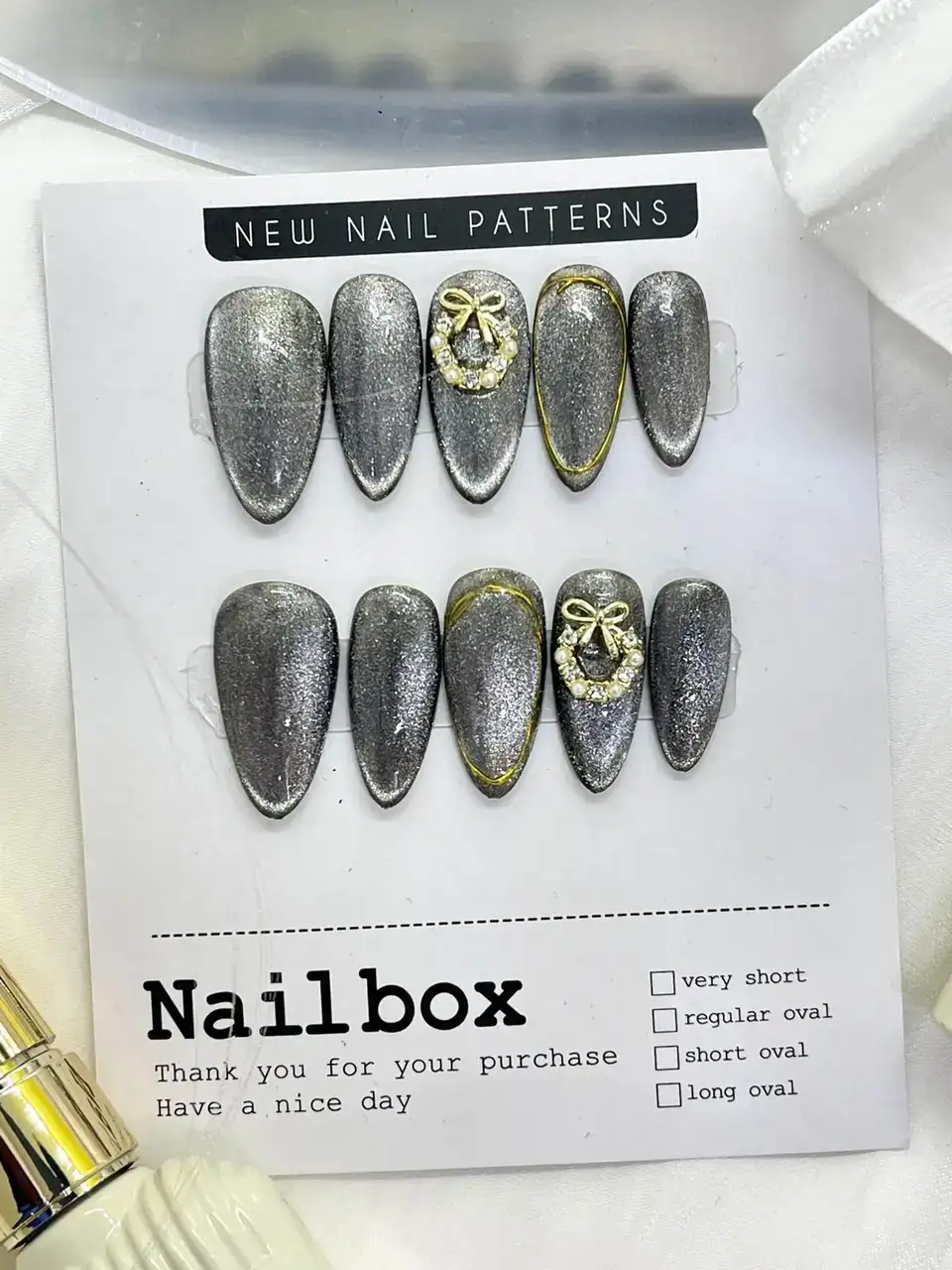 nail box mắt mèo đơn giản