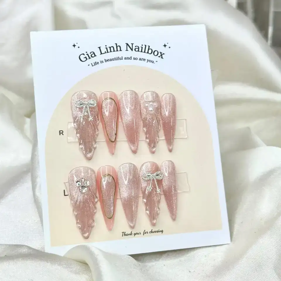 nail box mắt mèo lung linh