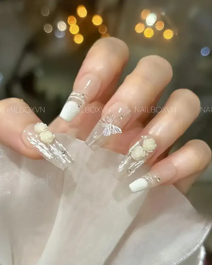 nail box sang chảnh đẹp kiêu sa