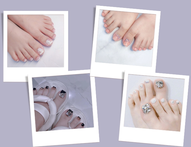 Gợi ý 97+ mẫu nail chân cô dâu nổi bật trong ngày cưới