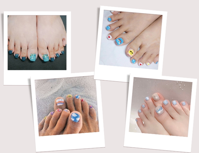 Bộ sưu tập 66+ mẫu nail chân đi biển giúp chị em tỏa sáng rạng ngời
