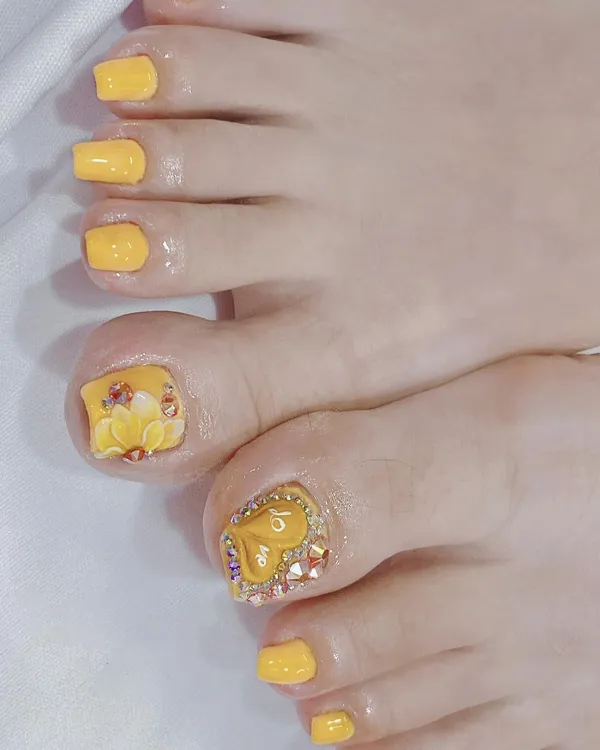 nail vàng chanh 2