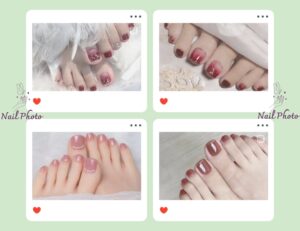 Những mẫu nail chân ombre phù hợp với mọi tone da