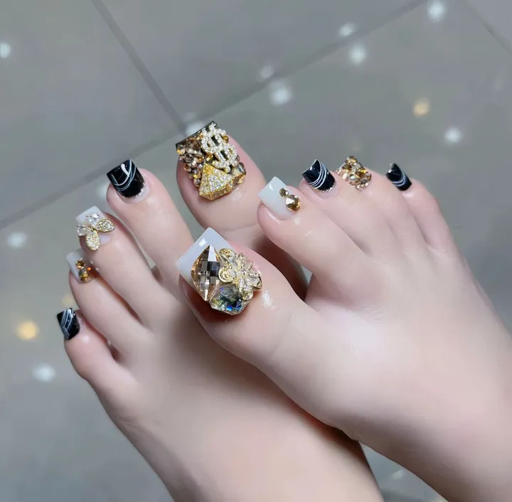 nail chân trung niên đẹp mắt