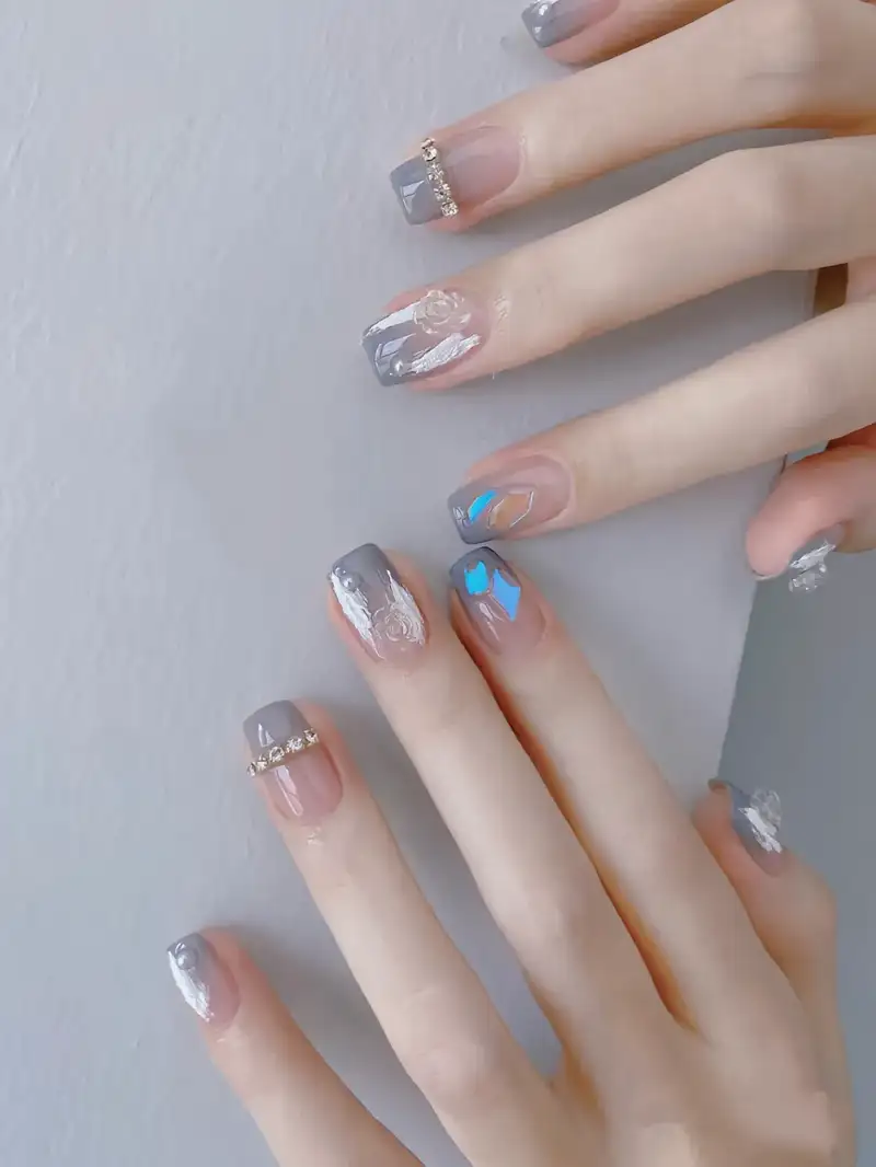 mẫu nail đi biển nhẹ nhàng nhưng không đơn giản