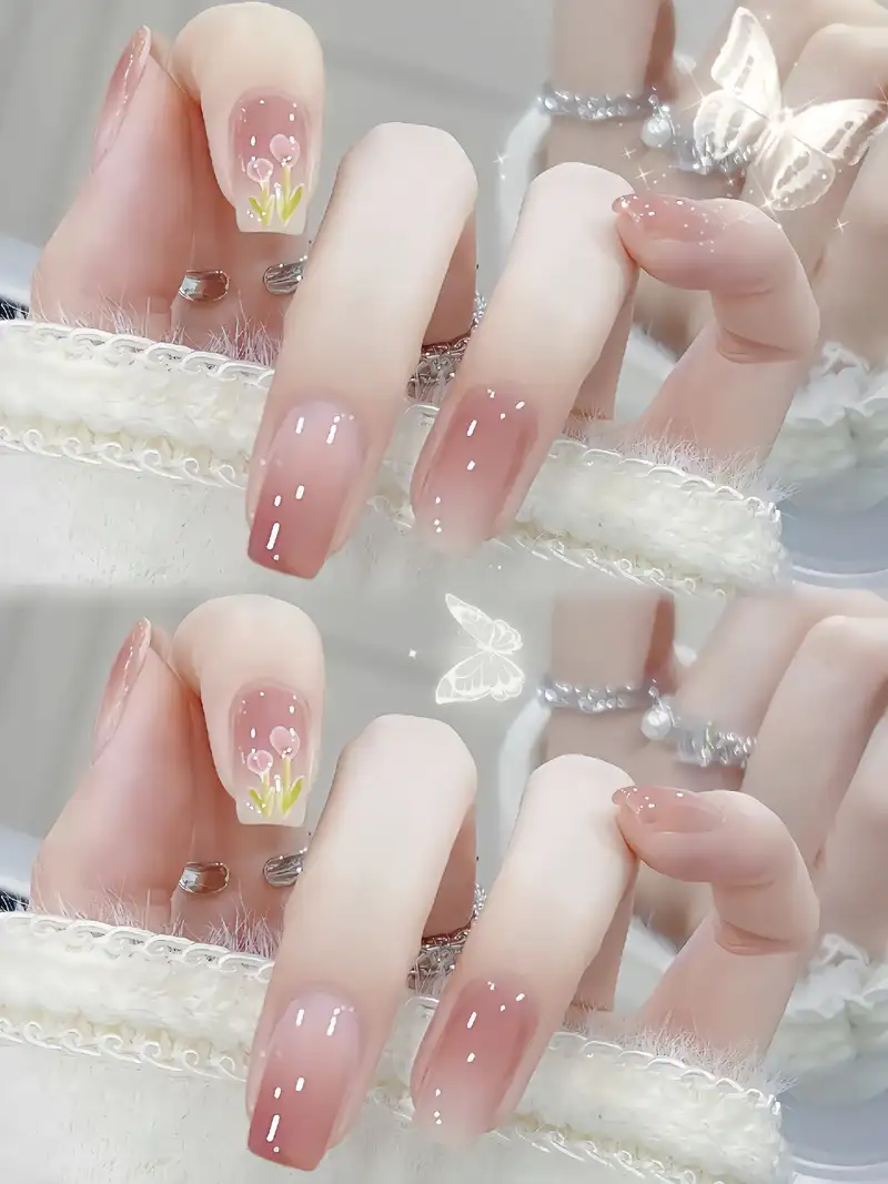 nail xinh đi biển tươi tắn