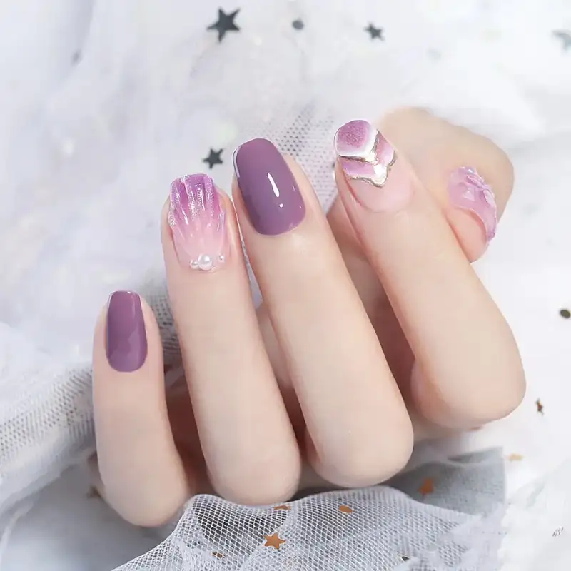 mẫu nail xinh đi biển độc đáo và thu hút