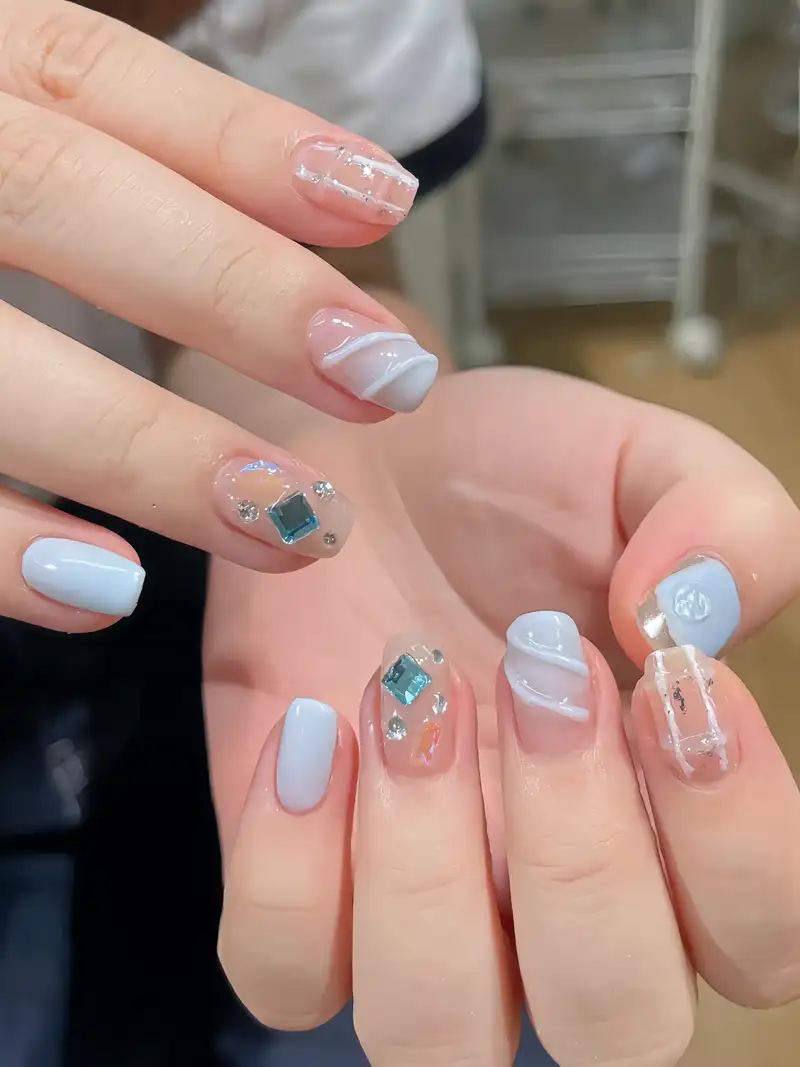 nail mùa hè đi biển xinh đẹp