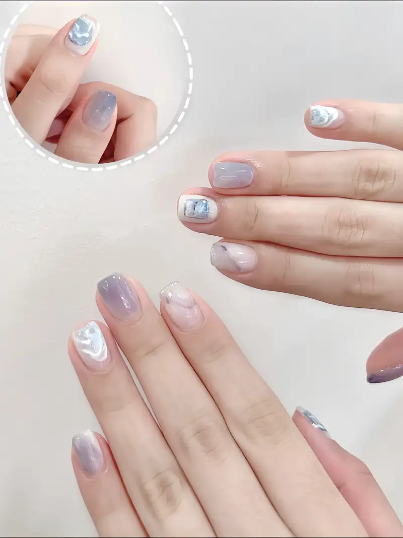 nail mùa hè đi biển đầy sức sống