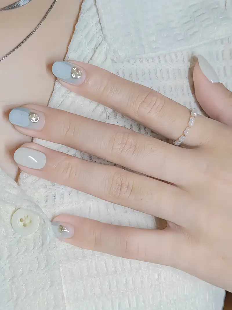 nail đi biển đơn giản và nổi bật