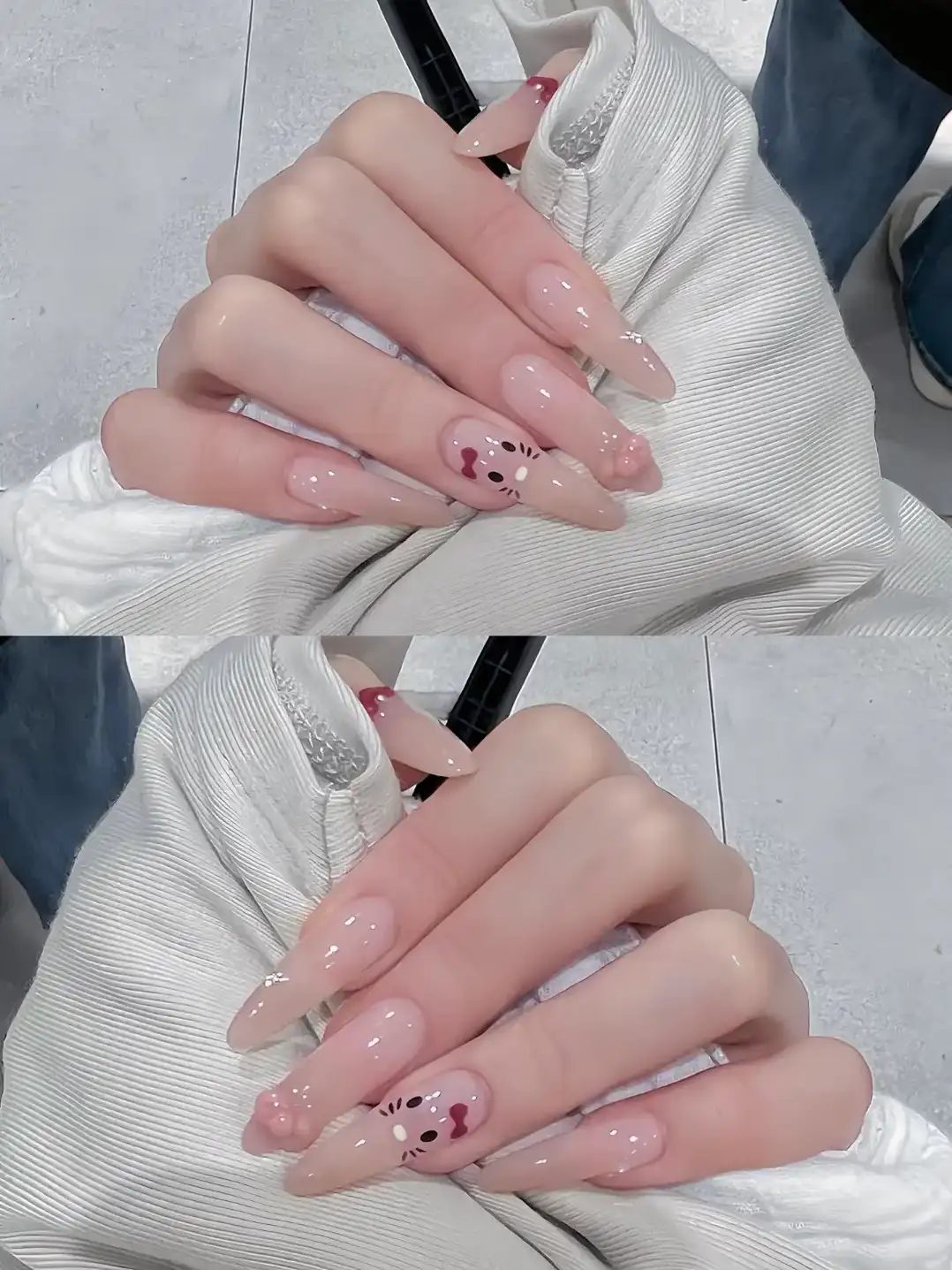 nail hello kitty thu hút