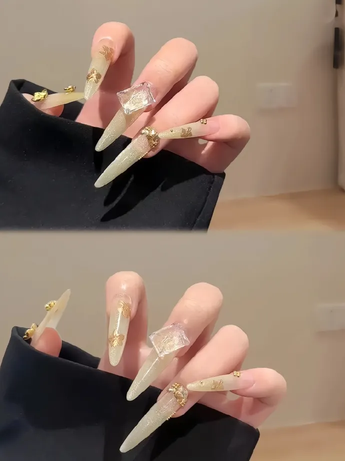 mau nail tay basic nổi bật