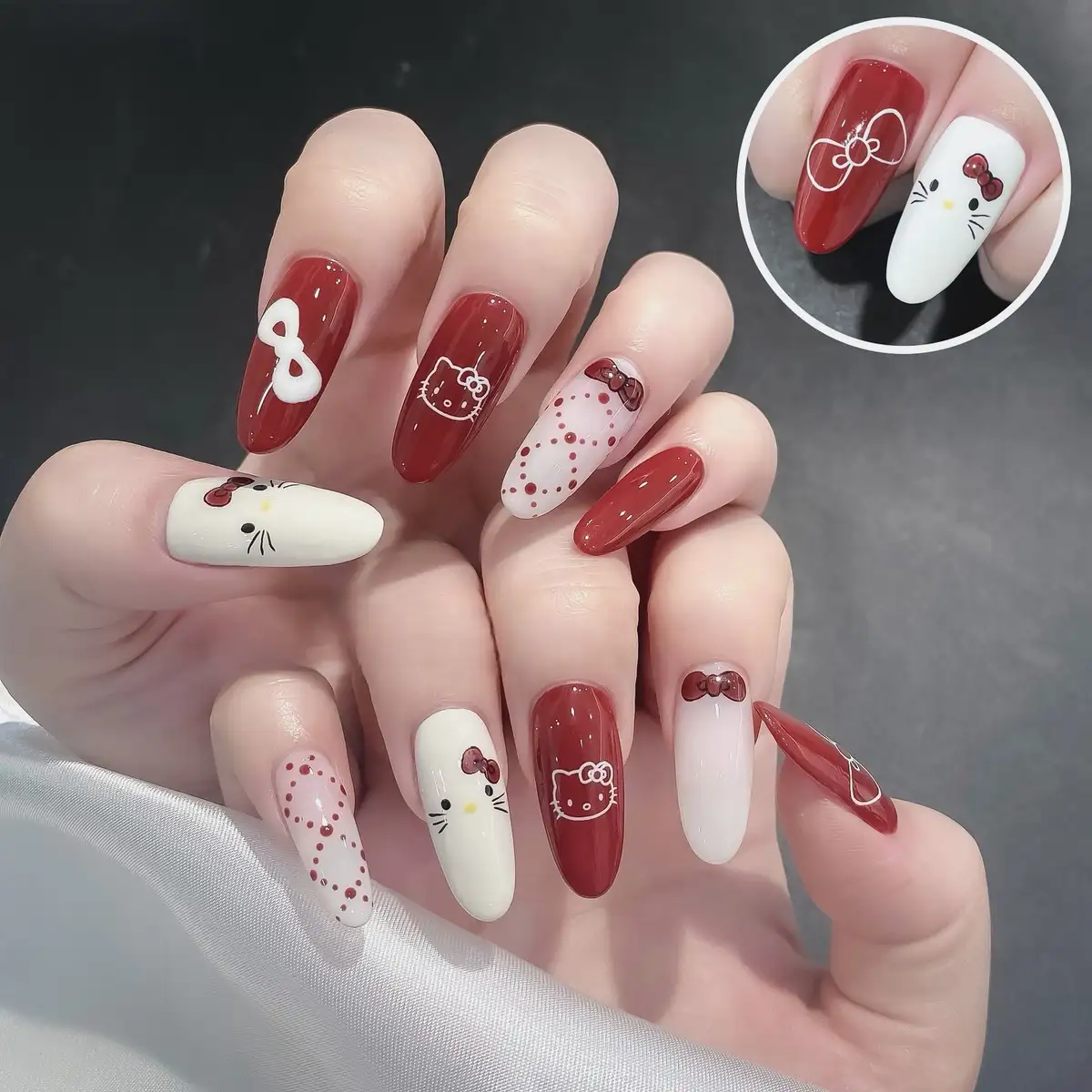 nail vẽ đơn giản mà thời thượng 